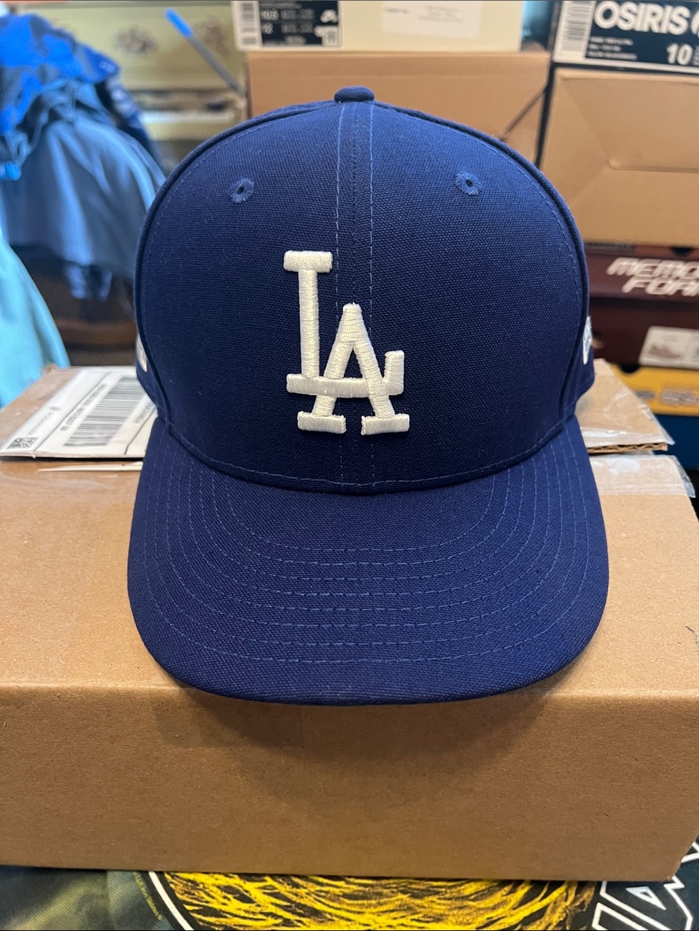 ERIC EMANUEL EE LOS ANGELOS DODGERS NEW ERA 59FIFTY FITTED HAT 7 1/4